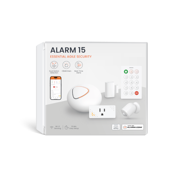 The nami Agile Security System starter kit box
